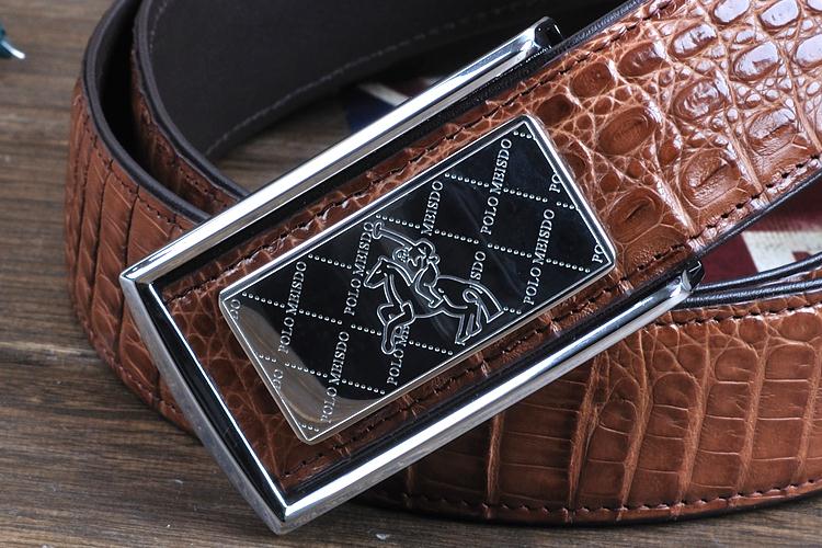英国保罗polomeisdo2013新款男士头层牛皮带腰带 真皮 鳄鱼皮牛皮送礼