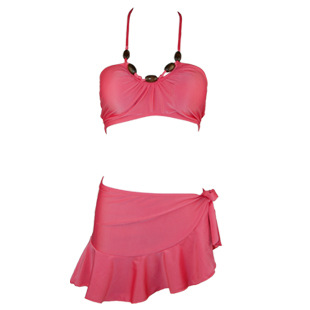 极限诱惑 性感比基尼 泳衣 致命色 三件套wyy33041 蓝色 xl