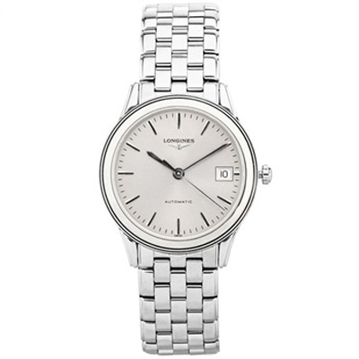 浪琴 longines 军旗系列机械男表l4.774.4.72.