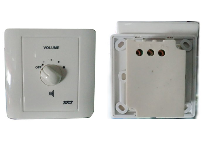 tamo托瓦 86型5w五档开关 音量开关 音量控制器 音控器 声音开关 乳