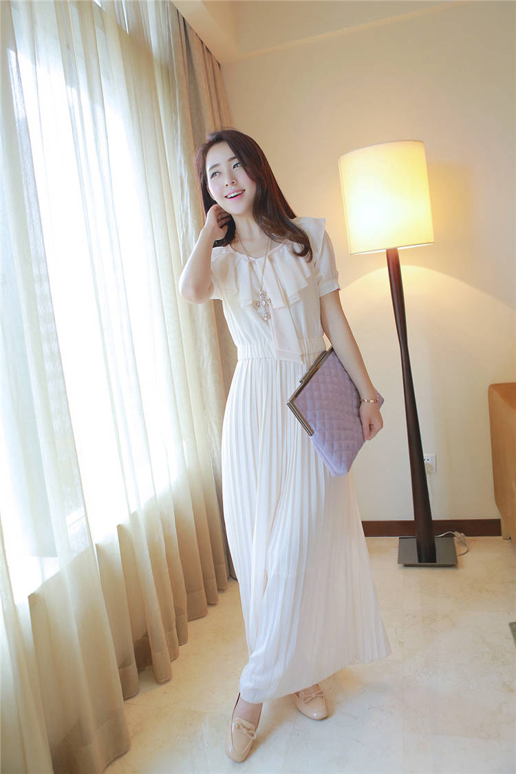 翠衣轩 2014春夏季波西米亚风格长裙气质雪纺连衣裙夏天甜美大摆裙