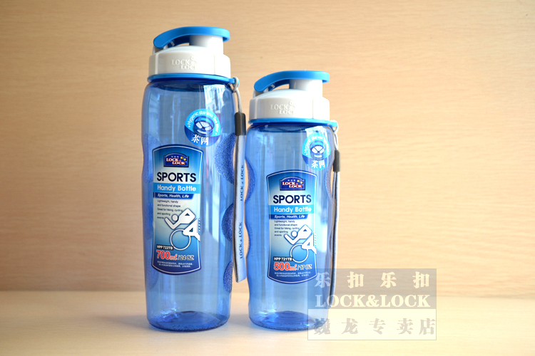 
                                                                                乐扣乐扣 LOCK杯子运动塑料便携水杯创意防漏杯随手杯茶杯HPP721T HPP722NT透明有网700                
