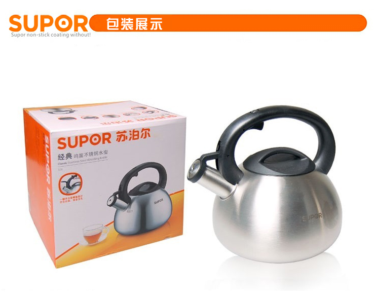 
                                        
                                                            苏泊尔（SUPOR） 水壶3.5L 304鸣音不锈钢烧水壶燃气电磁炉通用SS35N1                