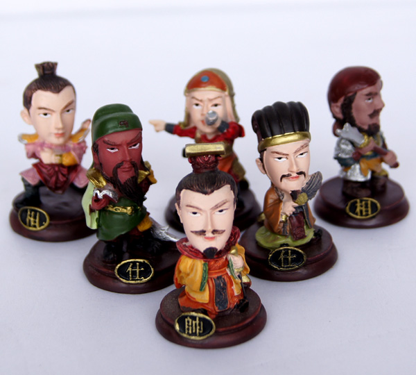 御圣 立体中国象棋 三国演义人物简装 配折叠棋盘