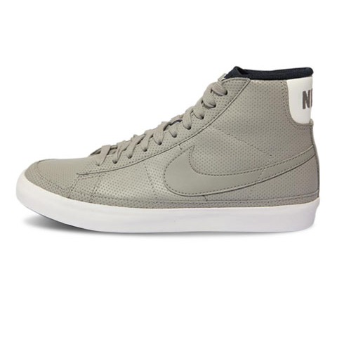 nike 耐克 男鞋 高帮板鞋 blazer经典款 371761-020 浅灰色 40