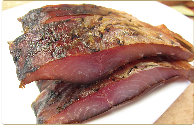 松桂坊腊鱼咸鱼湖南湘西特产农家烟熏鱼干腌鱼自制腊味300g2