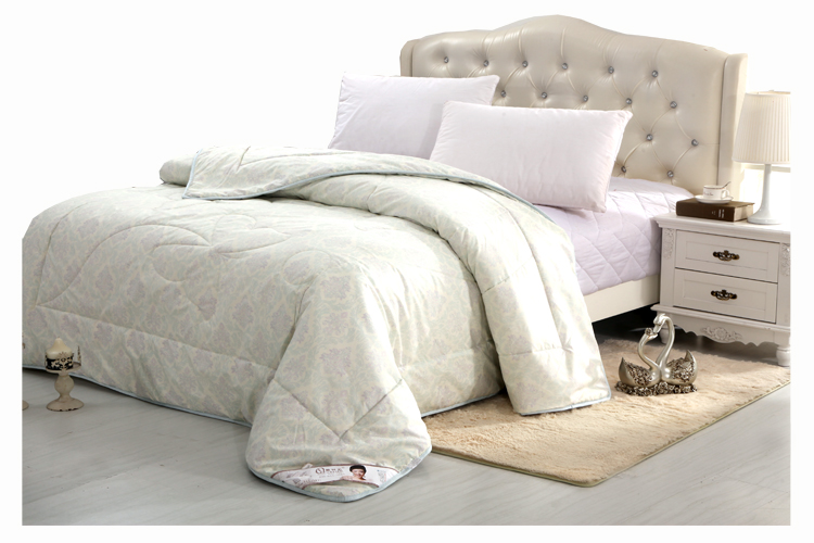 被子 羊毛被 蚕丝被欧贝尔宫廷羊毛蚕丝被 双人1.5m/1.8m床通用 ag026