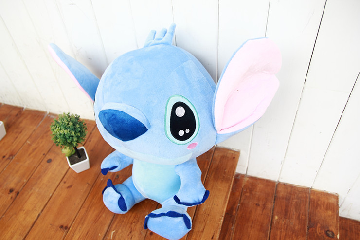 瑞昂 史迪仔公仔 经典史迪仔 蓝色和粉色 毛绒玩偶 男生女生礼物