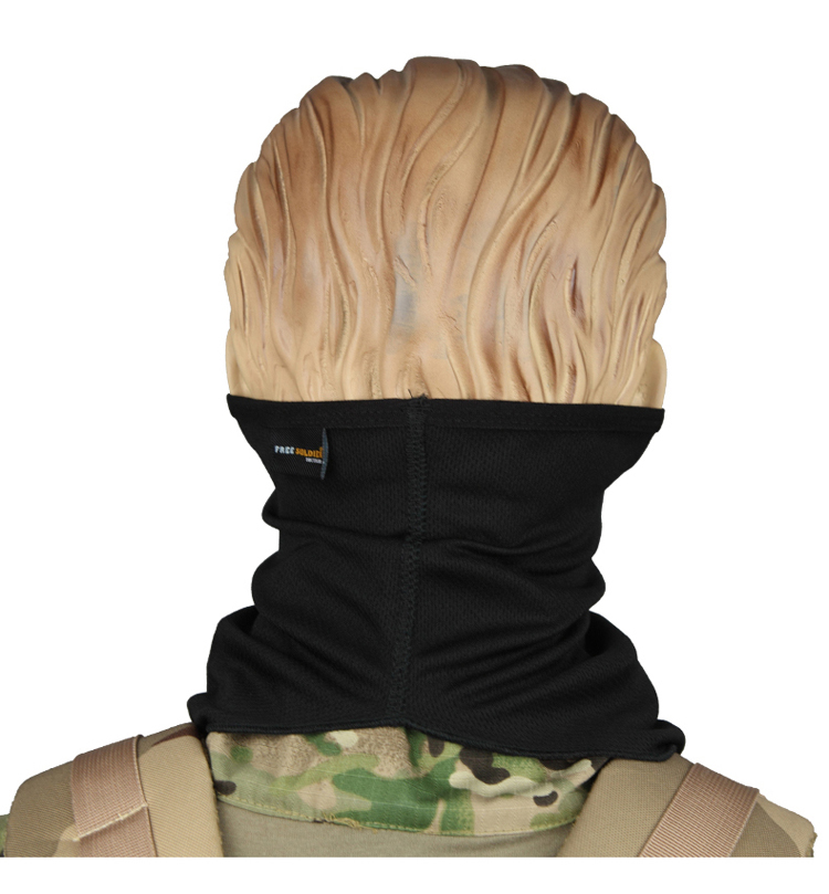 自由兵(free soldier) 自由兵骑行头巾 骷髅夜光面罩 半脸三角巾军迷