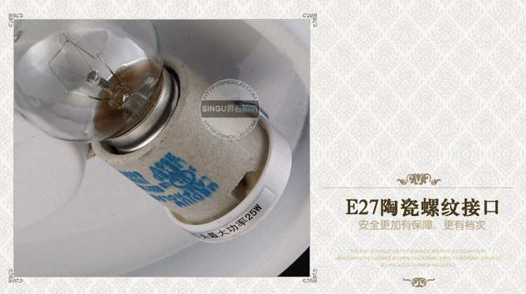 SINGU昇谷 欧式复古吊扇灯 客厅餐厅风扇灯 卧室书房带灯吊扇 风扇吊灯SG517-5 珍珠黑+银色扇叶 风扇灯+遥控