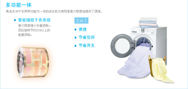 大宇（Daewoo)DWC-UD1433-CH14公斤大容量全自动洗烘一体滚筒洗衣机 银色