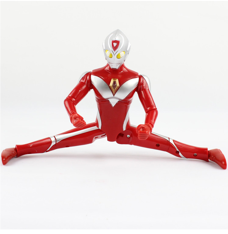正版万代奥特曼玩具 戴拿奥特曼13关节可动 加厚 发光发声 强壮型