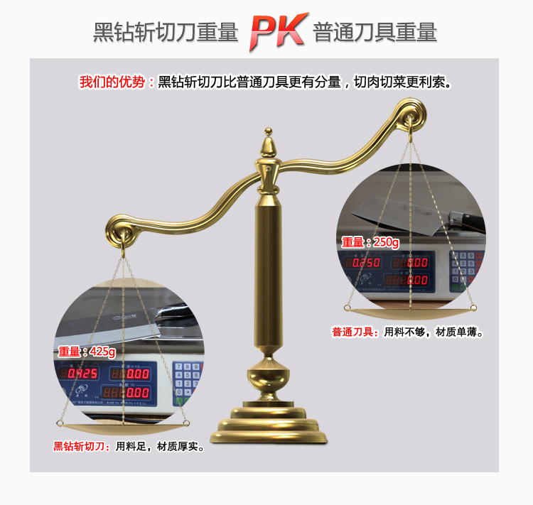 
                                        匠（Cegar） 不锈钢刀具 三合钢菜刀 斩切刀 不锈钢菜刀 切片刀 复合钢刀具 家用刀                