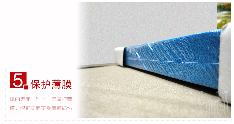 乐逸 客厅装饰画现代简约无框画餐厅卧室壁画挂画三联画手绘油画花卉 35X70cm三件套