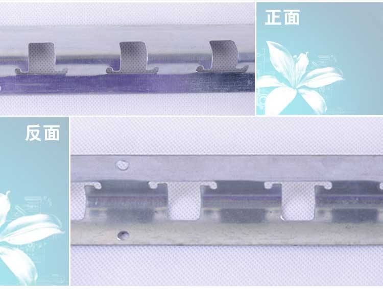 
                                        冬季空调暖气门帘软玻璃透明隔断帘可定制商场商店挡风室内保暖水晶帘 /1米龙骨                