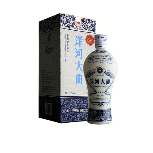 洋河 大曲 (蓝瓷酒) 52度 浓香型 480ml