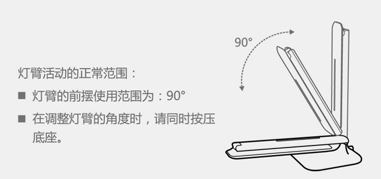
                                        德尔尚护眼LED台灯 多种色温 五档亮度  触控式 无极调光 预防近视台灯 无蓝光 无频闪 白色                