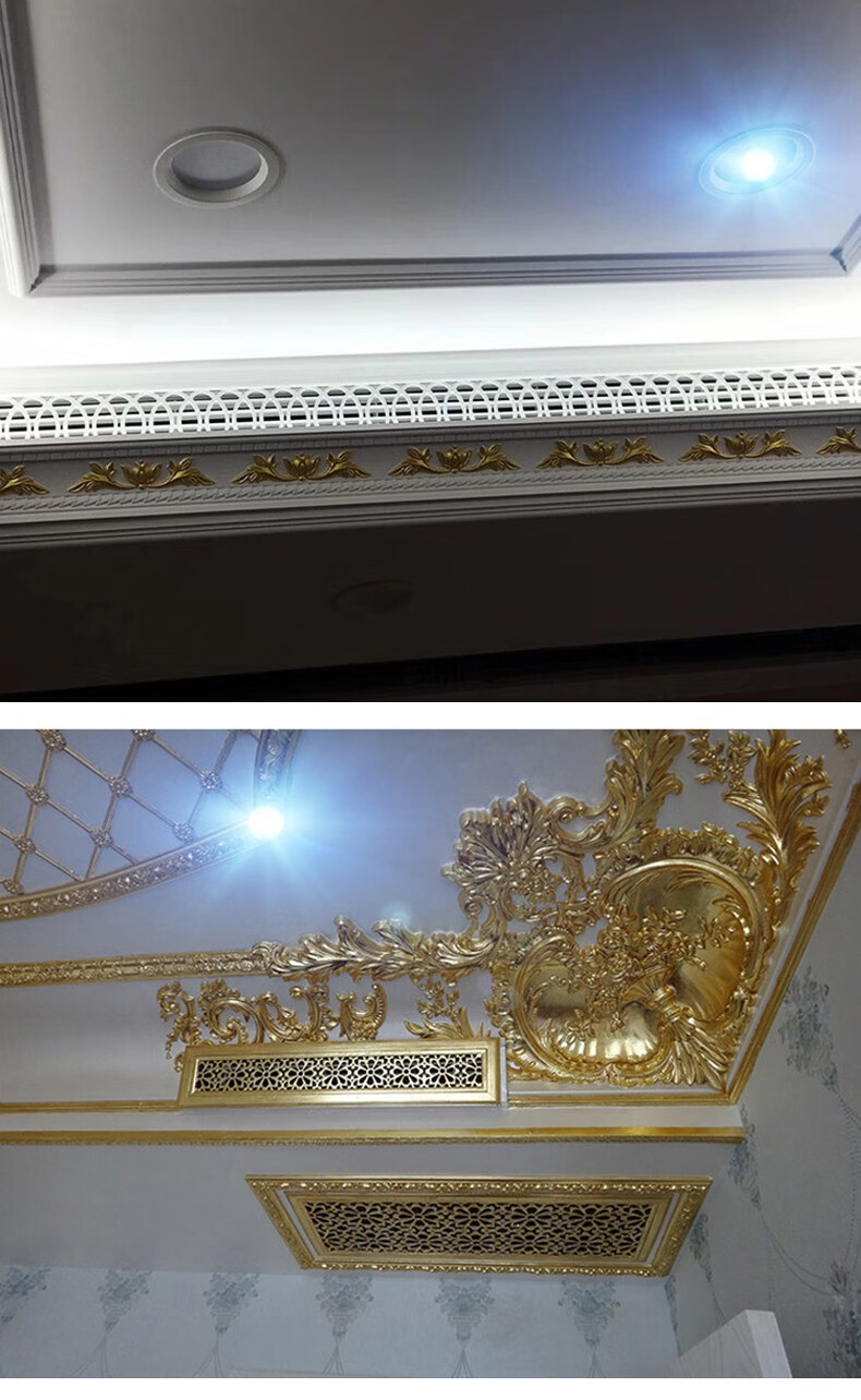 abs中央空调艺术出风口雕花百叶窗格栅通风检修口暖气罩装饰定制abs