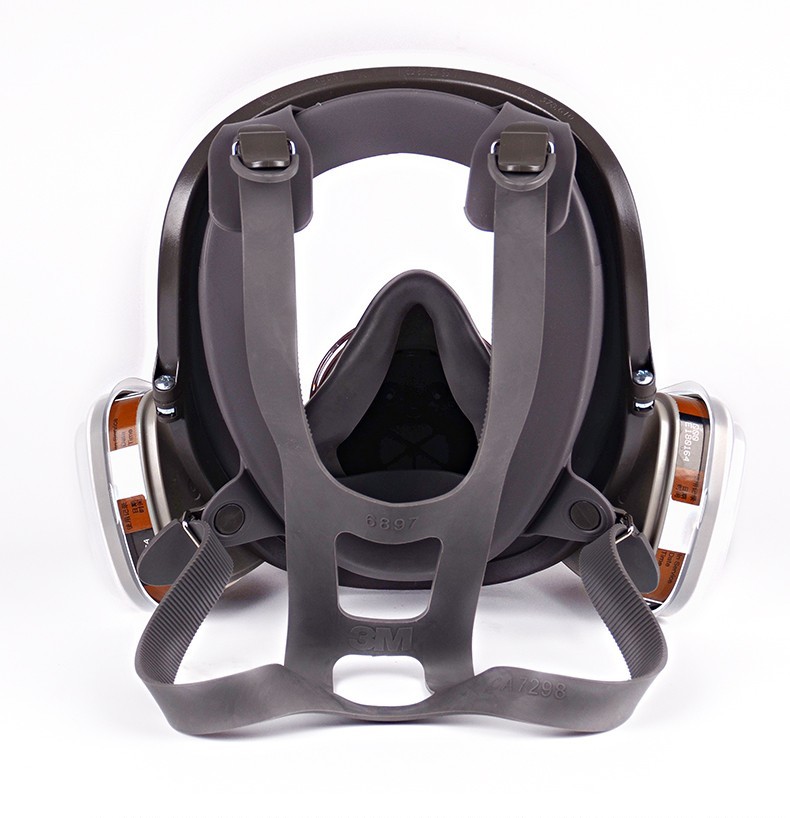 3m6800防毒面具喷漆甲醛有机气体专用全面罩化工酸碱气体防护面罩3m