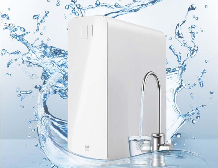 小米净水器家用净水机s1800g厨下式软水机ro反渗透5级过滤无罐直饮水