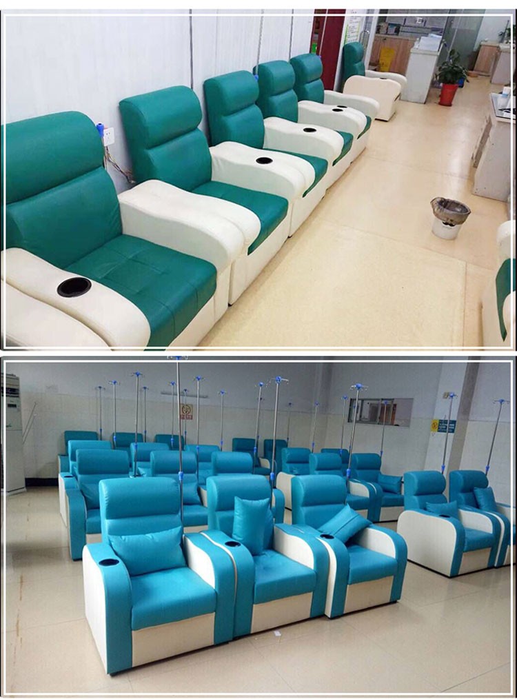 烨拓医院输液椅单人点滴椅医疗输液大厅电动静点豪华诊所输液沙发座椅