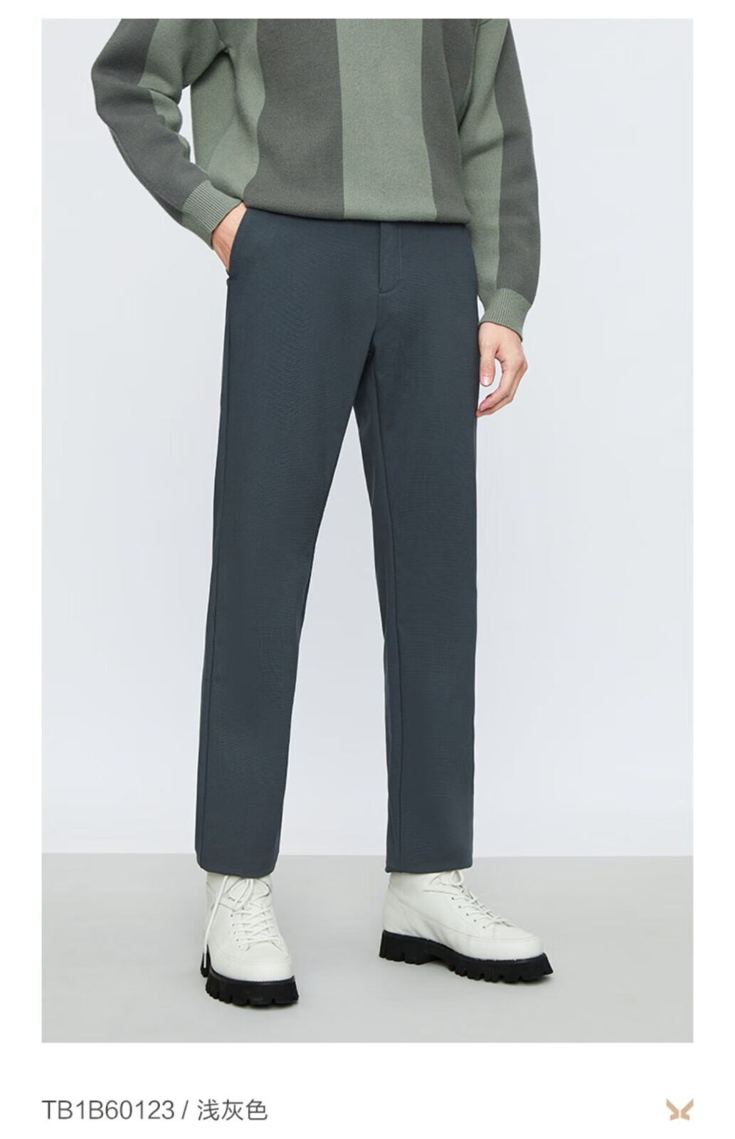 【植绒保暖】九牧王男裤休闲裤男2022秋冬新款工装裤男直筒宽松大码