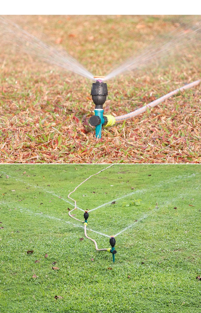 南水灌溉自动洒水器360度旋转麦格喷水喷头浇花农用菜地浇水神器灌溉