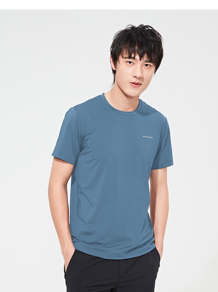 思凯乐户外速干t恤女短袖排汗透气快干夏季健身运动跑步小衫f4103598