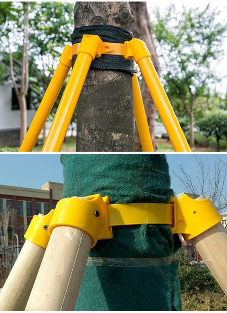 智绿树木支撑套杯大树支架塑料固定器绿化工程支架支撑杆移栽防风卡扣