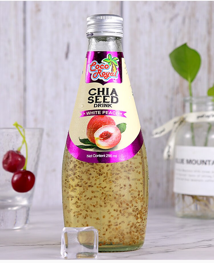可可优奇亚籽泰国进口饮料(coco royal )原装 290ml 整箱果饮 荔枝味