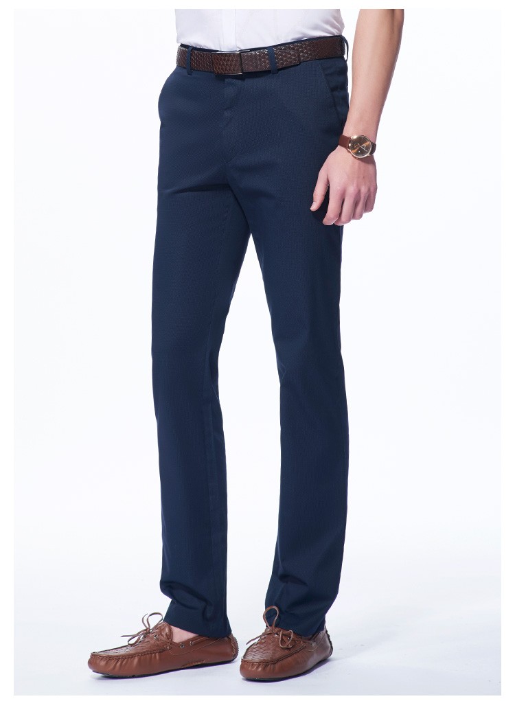 虎都西裤男【含棉高】【商场同款】2020年春夏商务透气舒适抗皱中青年