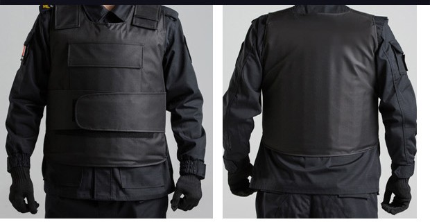 刺服软质背心防护战术马甲防刺防暴服保安装备器材 软质防刺服【图片