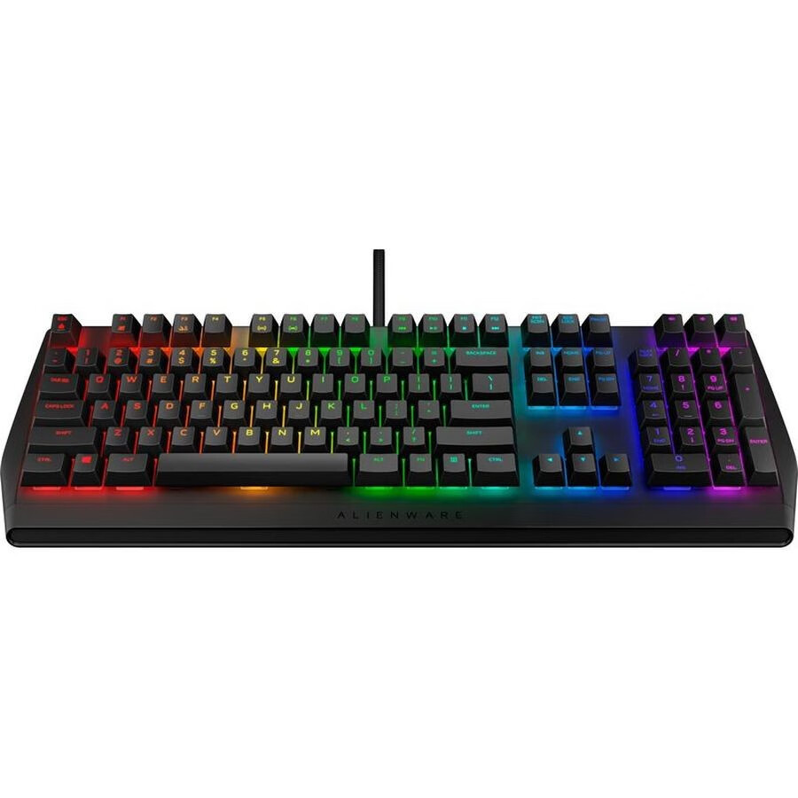 外星人alienwareaw410k机械键盘电竞游戏键盘alienfxrgb照明宏键