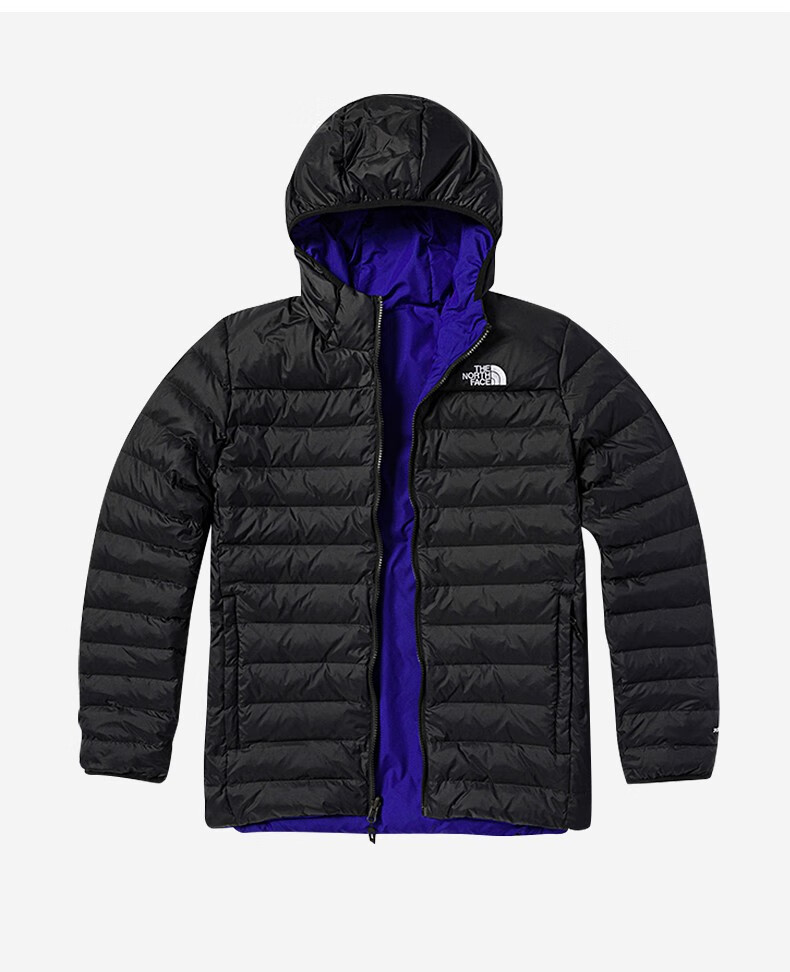 北面羽绒服男超轻700蓬鹅绒thenorthface保暖两面穿外套 xnv s/165码