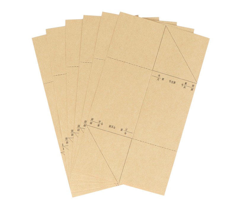 优必利凭证包角牛皮纸封面财务档案凭证装订通用包角纸1818大包角50张