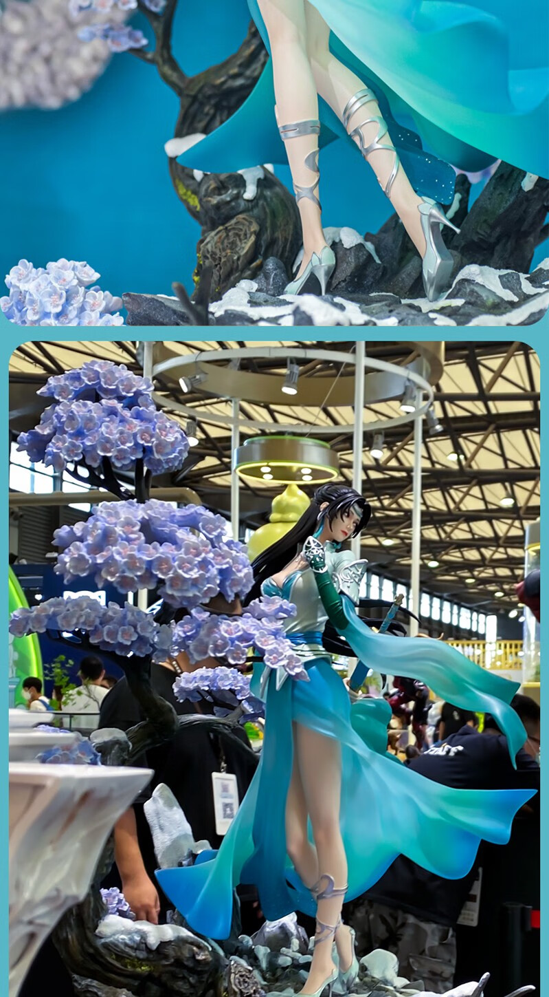 仓梵 斗破苍穹系列云韵 云芝1/6限量手办雕像gk 云岚宗宗主云韵 萧炎