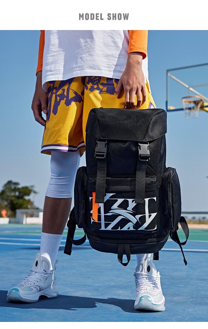 【商场同款】安踏运动背包大容量篮球包2022新款篮球系列男女学生书包