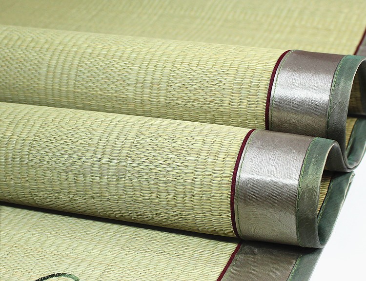 樱安娜草席夏季15米18双人床垫12软席子学生宿舍天然蔺草编折叠凉席窄