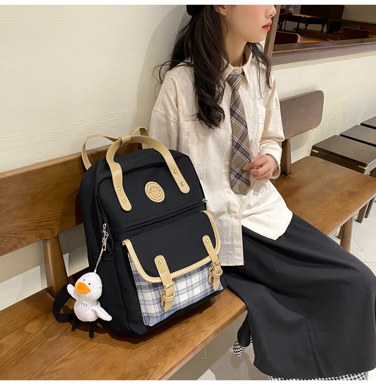 风日系书包女高中生大学生初中生双肩包原宿可爱少女学生背包百搭森系