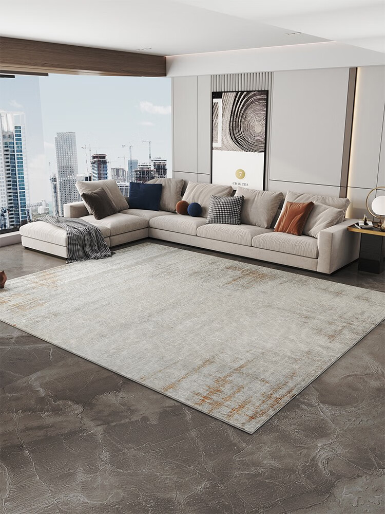 莫尼森(moreisan) 客厅沙发地毯极简轻奢地毯北欧现代高级家用卧室