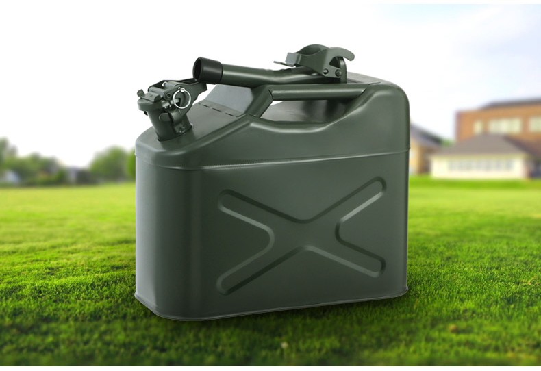 加厚美式汽油桶油桶5l10升20升30升柴油壶加油桶铁桶汽车备用油箱