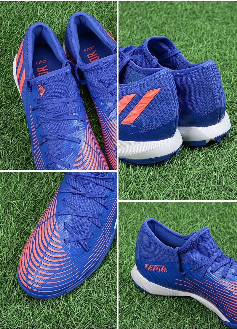 adidas阿迪达斯足球鞋猎鹰predatoredge3ltf碎钉人造草比赛训练球鞋男