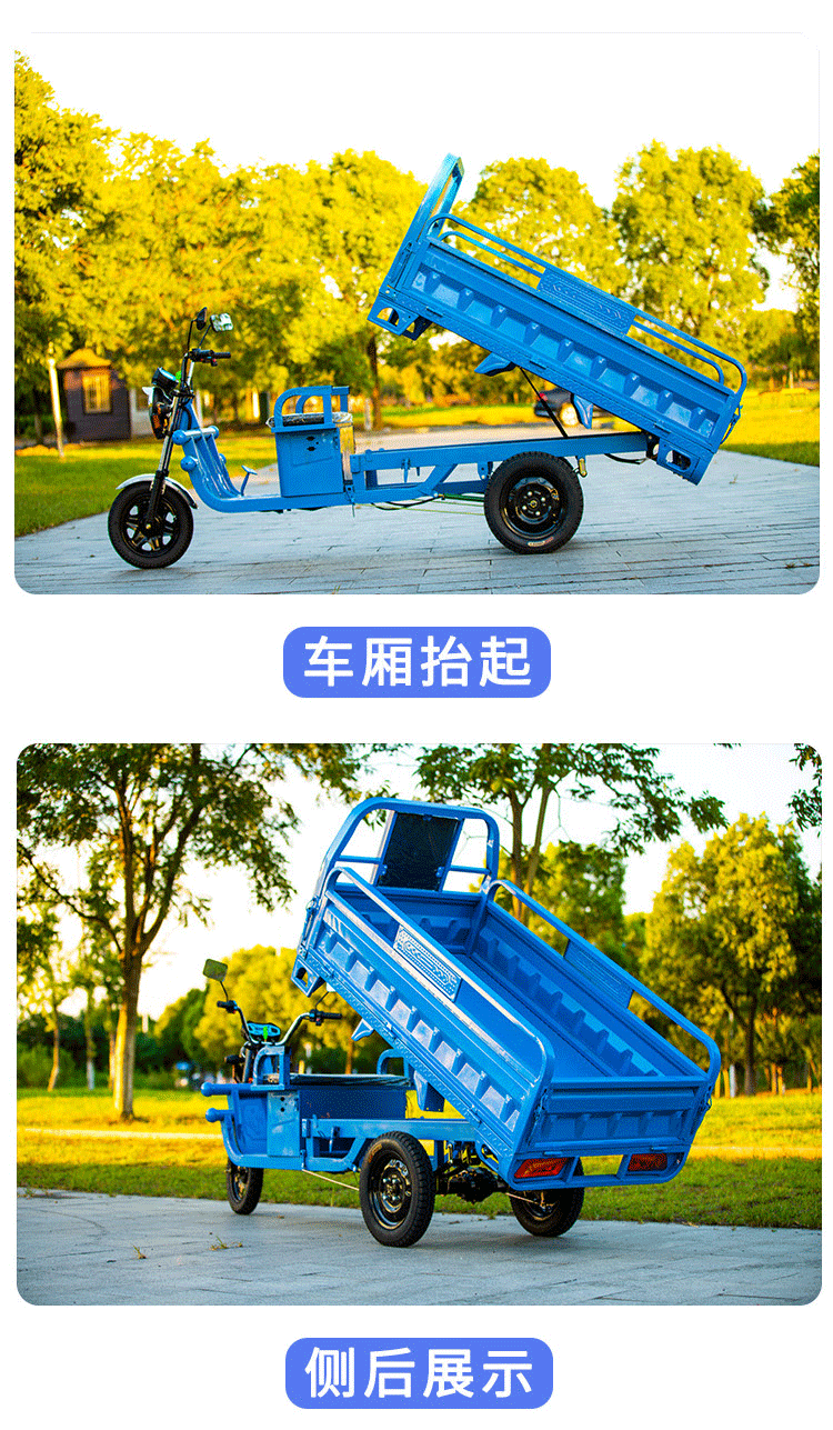 电动三轮车拉货家用载货爬坡王载重王成人代步快递摆摊农用电瓶车181