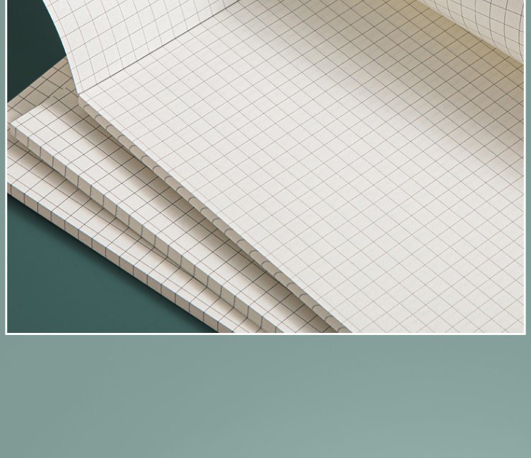 思进sijina4双面小方格网格纸草稿本学生专用草稿纸方格纸大学生考研