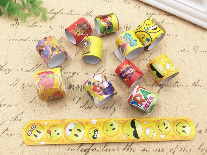 啪啪圈动漫卡通可爱手环啪啪圈经典怀旧童年玩具自扣手尺手镯腕带小