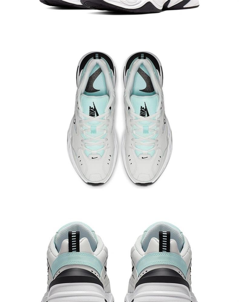nike耐克女鞋m2ktekno白银复古老爹鞋春季新款百搭透气增高休闲跑步鞋