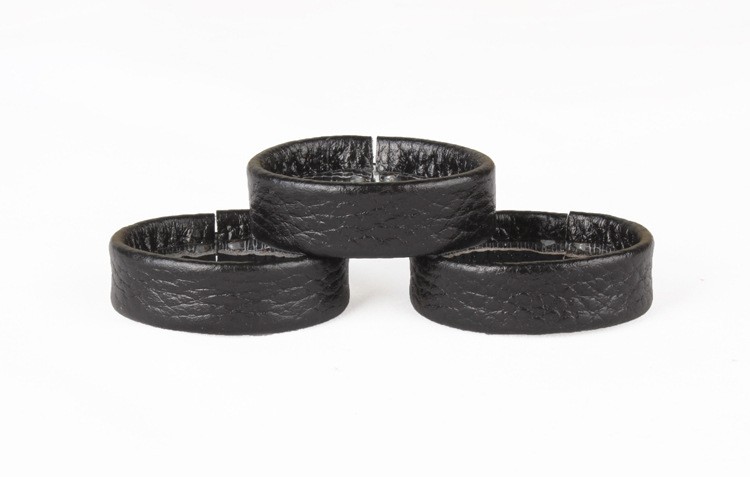 男士皮带圈子牛皮真皮腰带环皮带带环配件腰带尾部固定圈款2包边荔枝