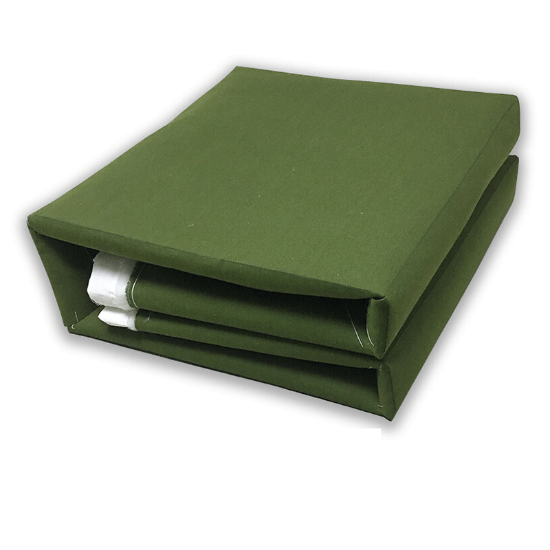 军绿色 激光帆布定型被(三折)【可盖可洗手感硬】【图片 价格 品