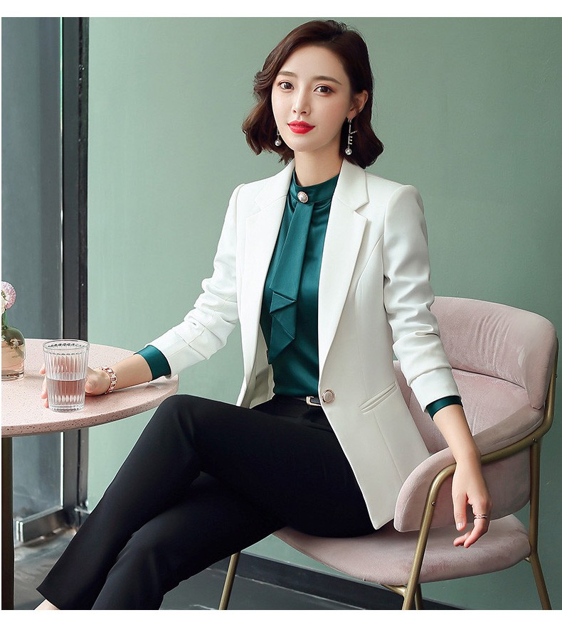 普丽丹歌predego气质小西装女外套职业装商务装白领工作装2022春夏季