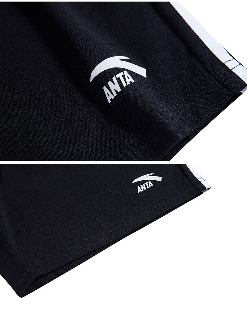 安踏运动短套装女2020夏季官方大logo透气短袖t恤女装跑步短裤健身